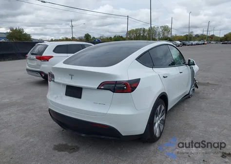 2021 Tesla Model Y Long Range Dual Motor All-Wheel Drive from USA, damaged, VIN 5YJYGDEE6MF298085